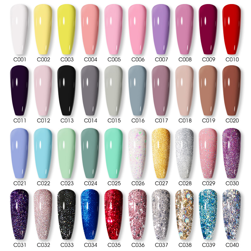 ROSALIND 15ML Glitter Nail Gel – обзор и цена Resin Art Varnish