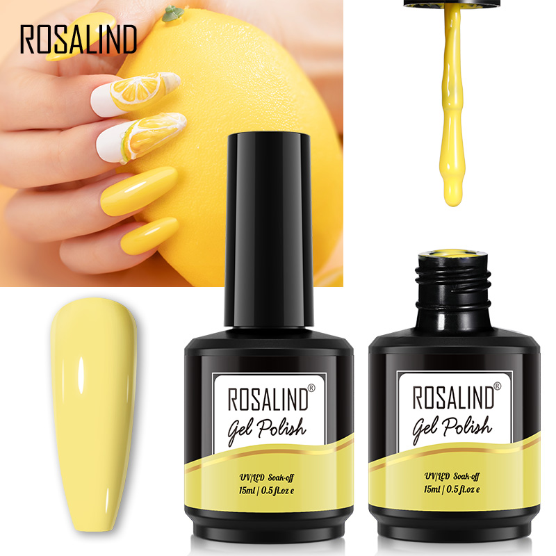 ROSALIND 15ML Glitter Nail Gel – обзор и цена Resin Art Varnish