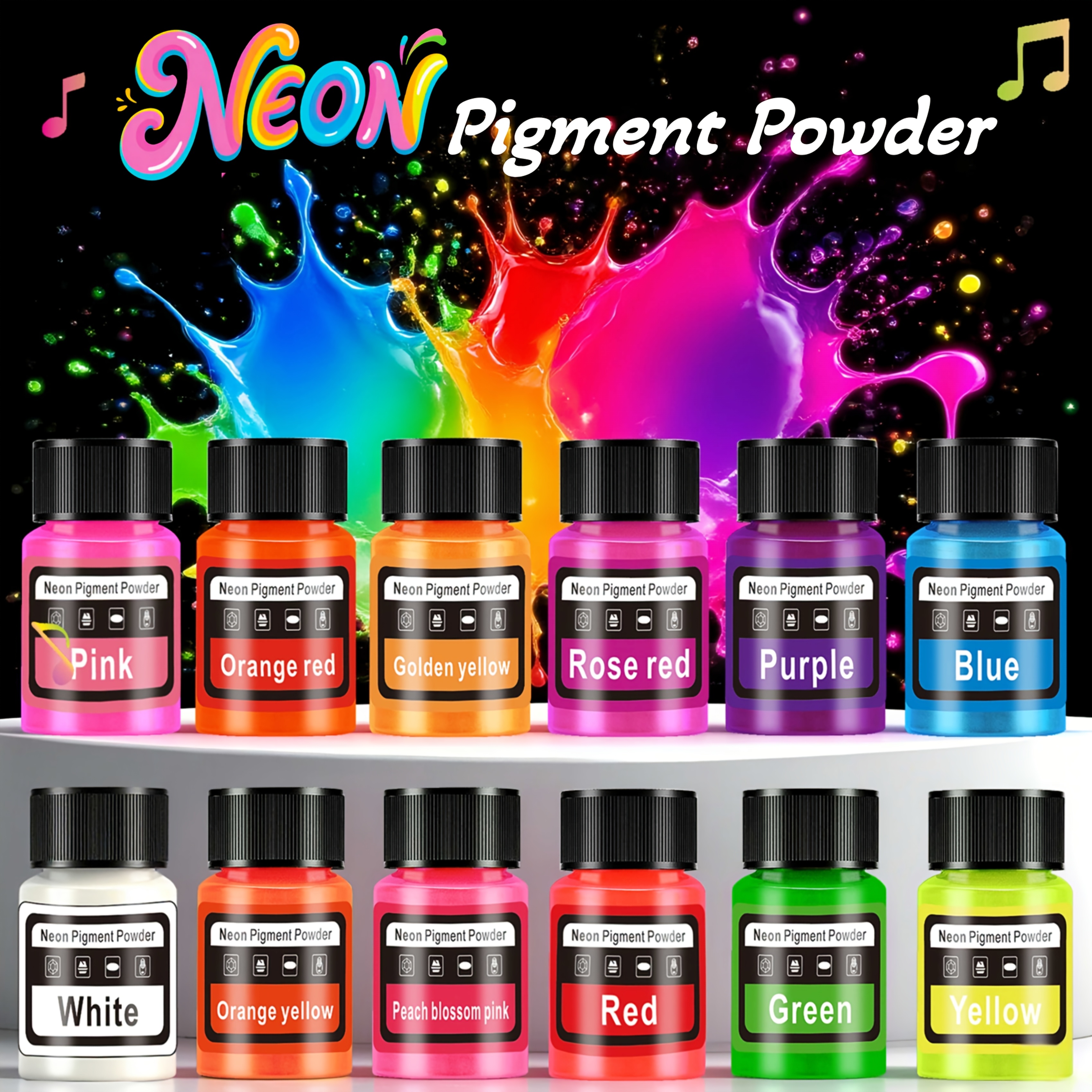 Fluorescent Powder/Neon Resin  – обзор и цена Resin Dye Opaque