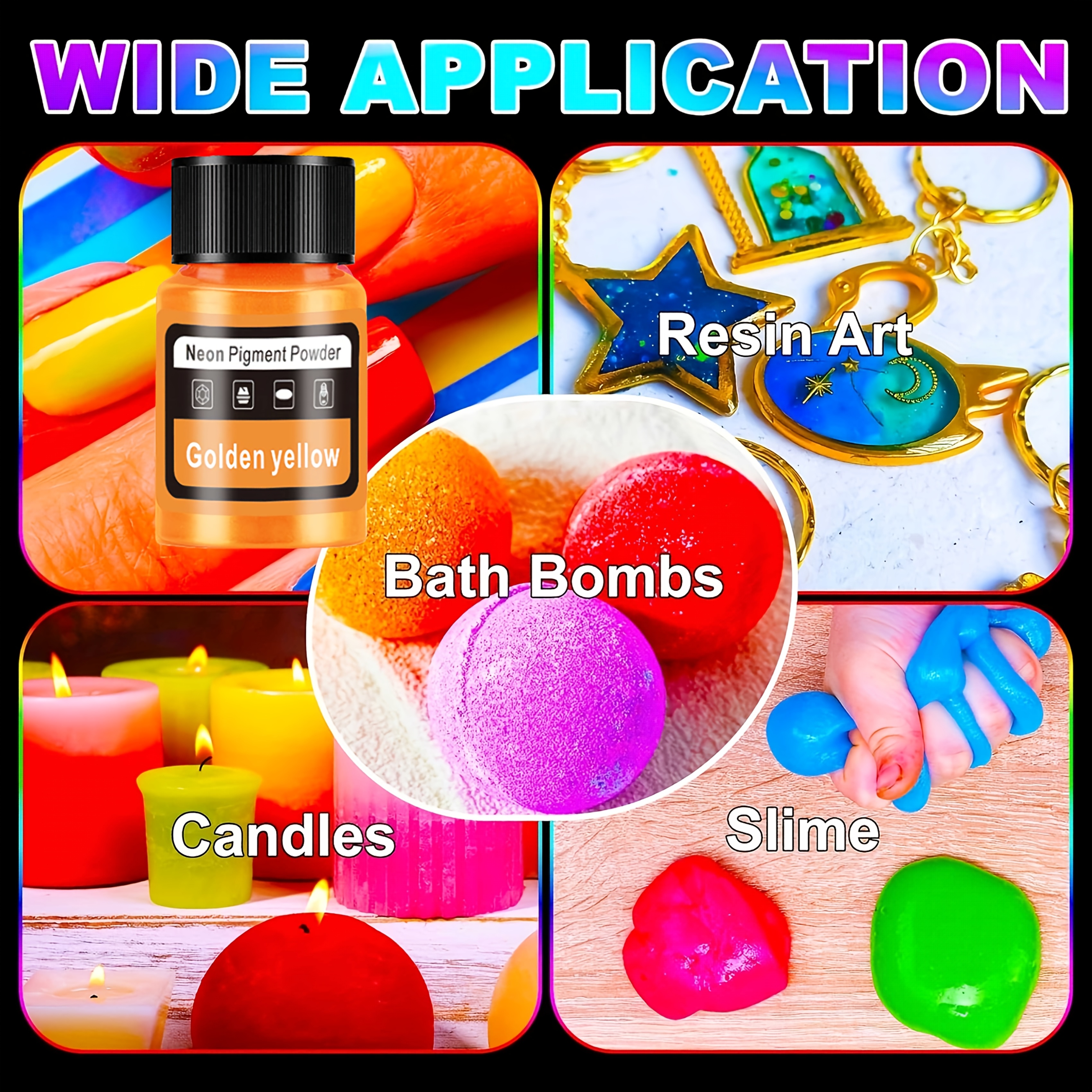 Fluorescent Powder/Neon Resin  – обзор и цена Resin Dye Opaque